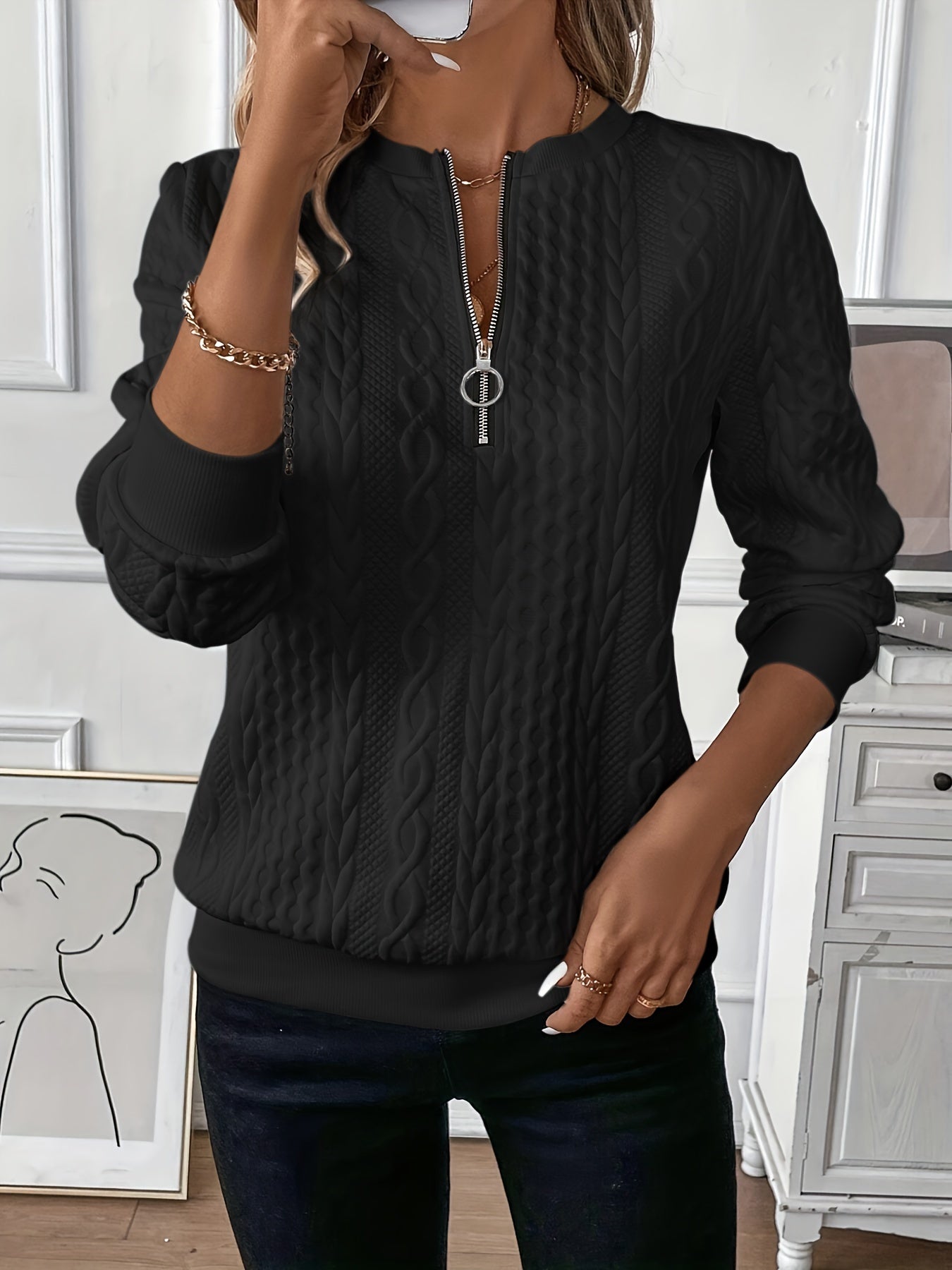 Florence | Stilfuld Strikket Pullover