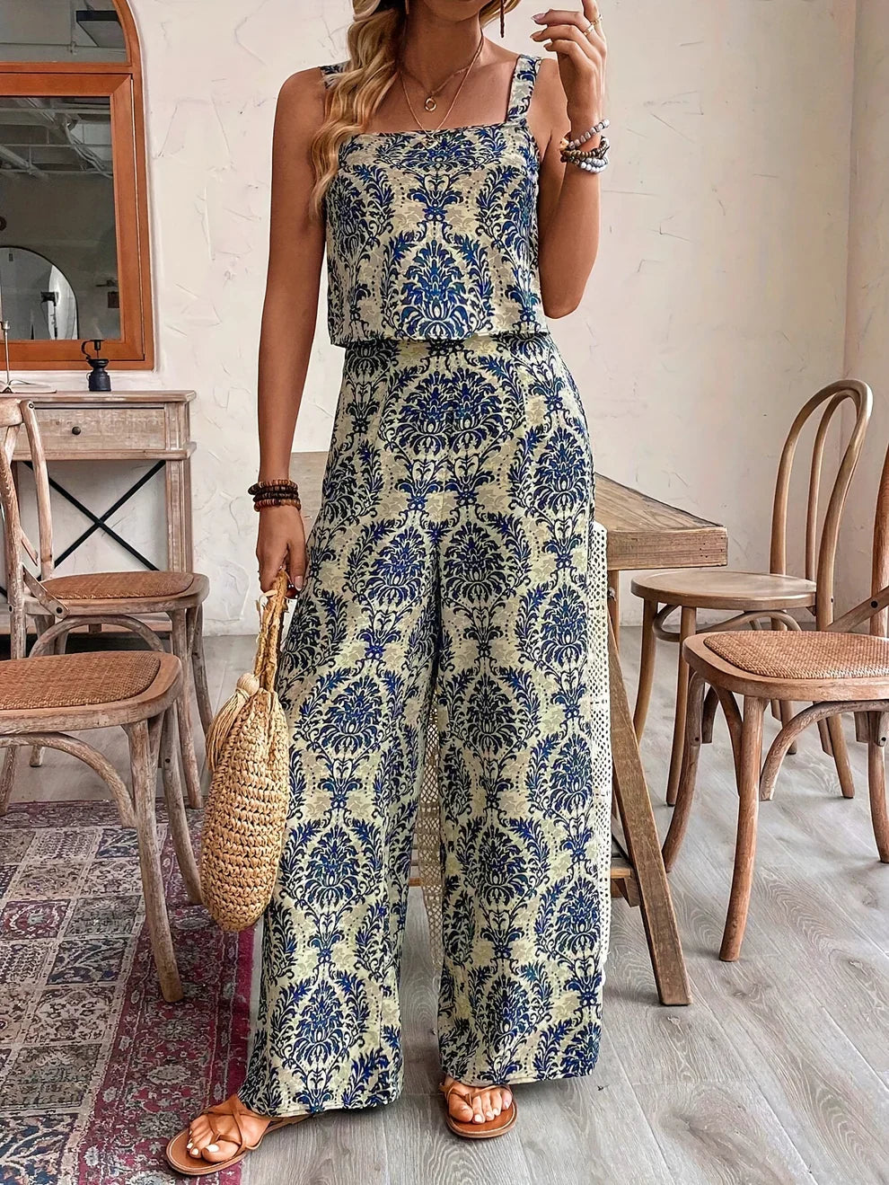 Luna | Elegant Floral Sommer Sæt