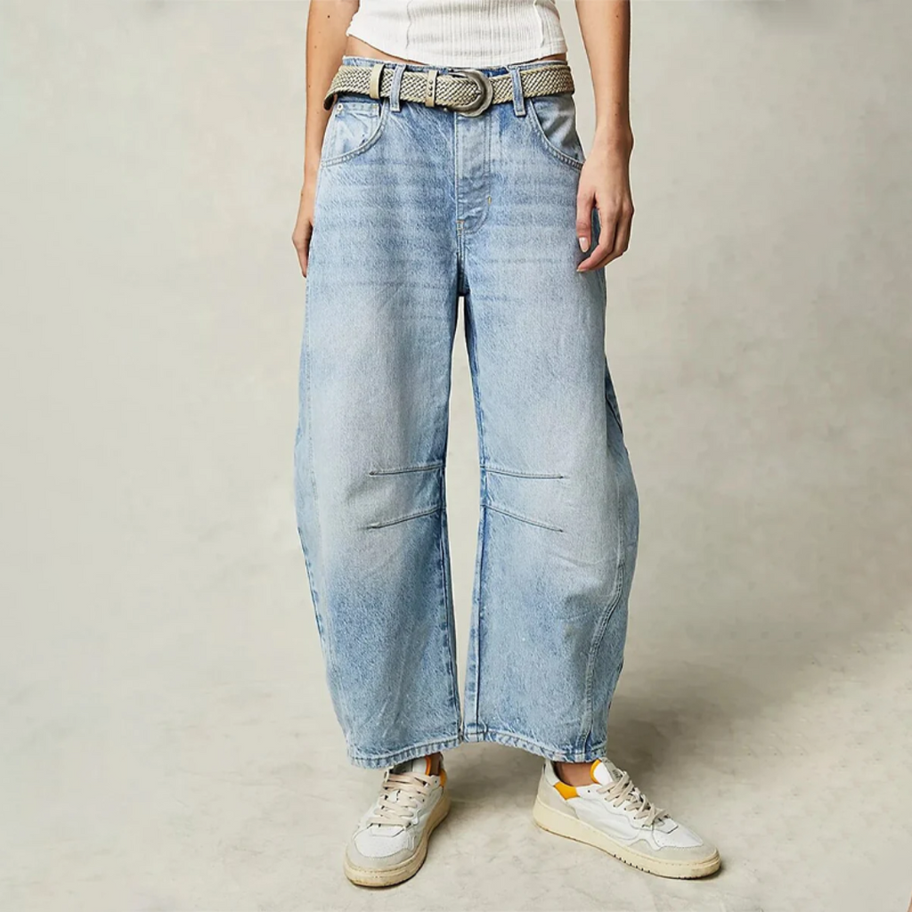 Gloria | Jeans med Vide Ben