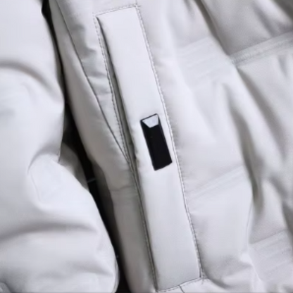 Elegant herrepufferjakke