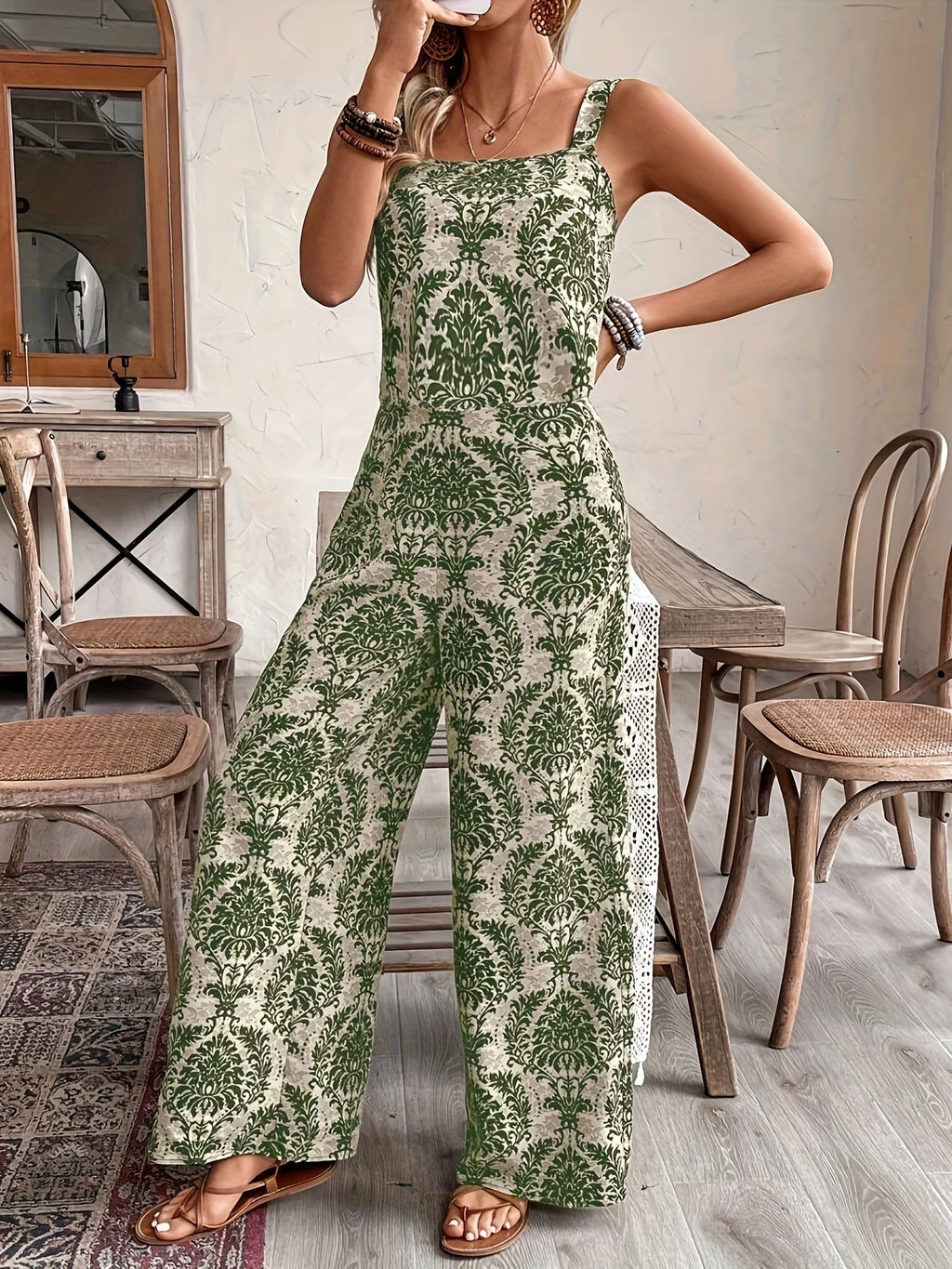 Sophie | Chic Tanktop med Løs Bukser