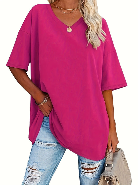 Vivianne | Chic Bluse med V-Hals