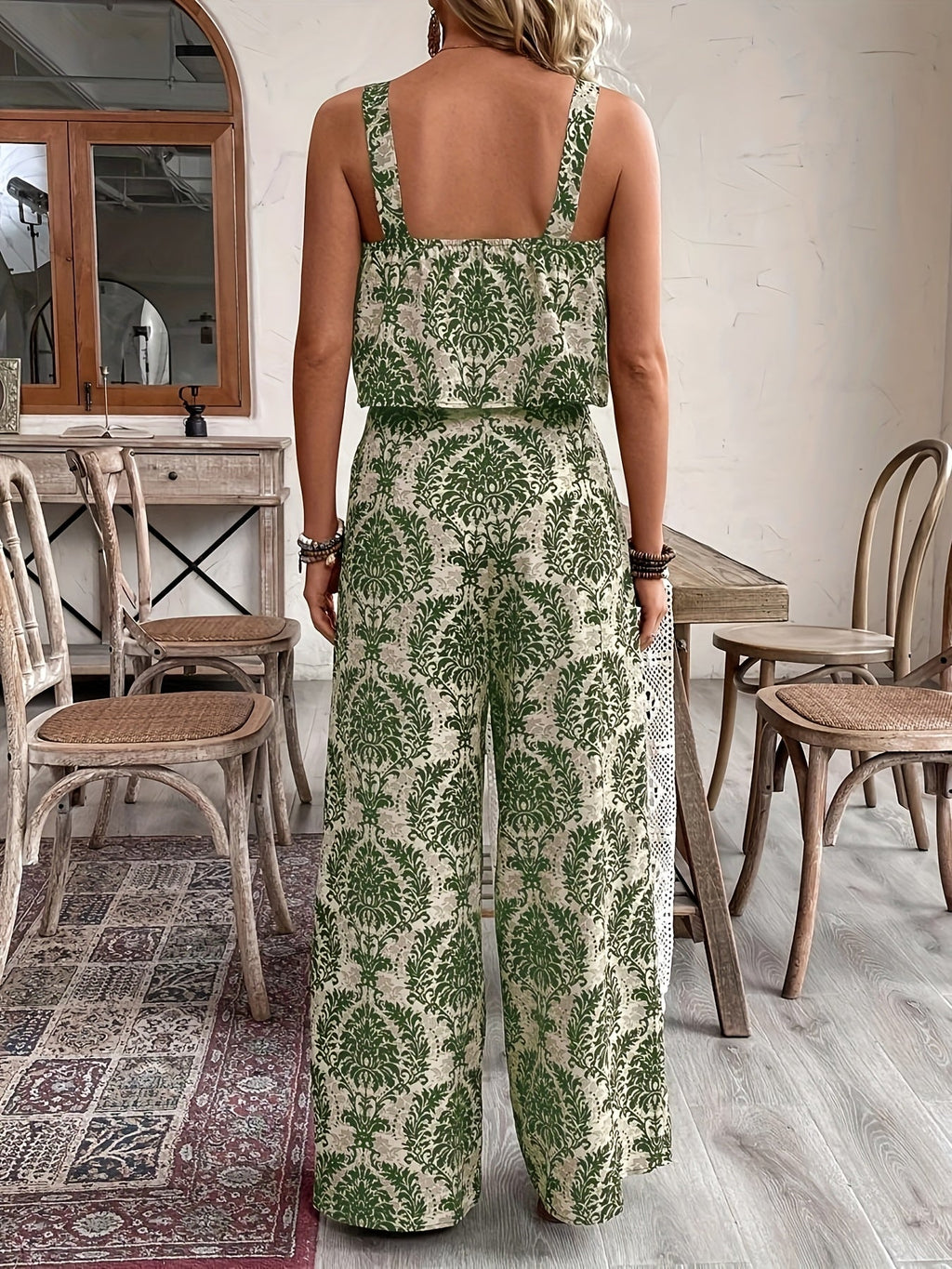 Sophie | Chic Tanktop med Løs Bukser