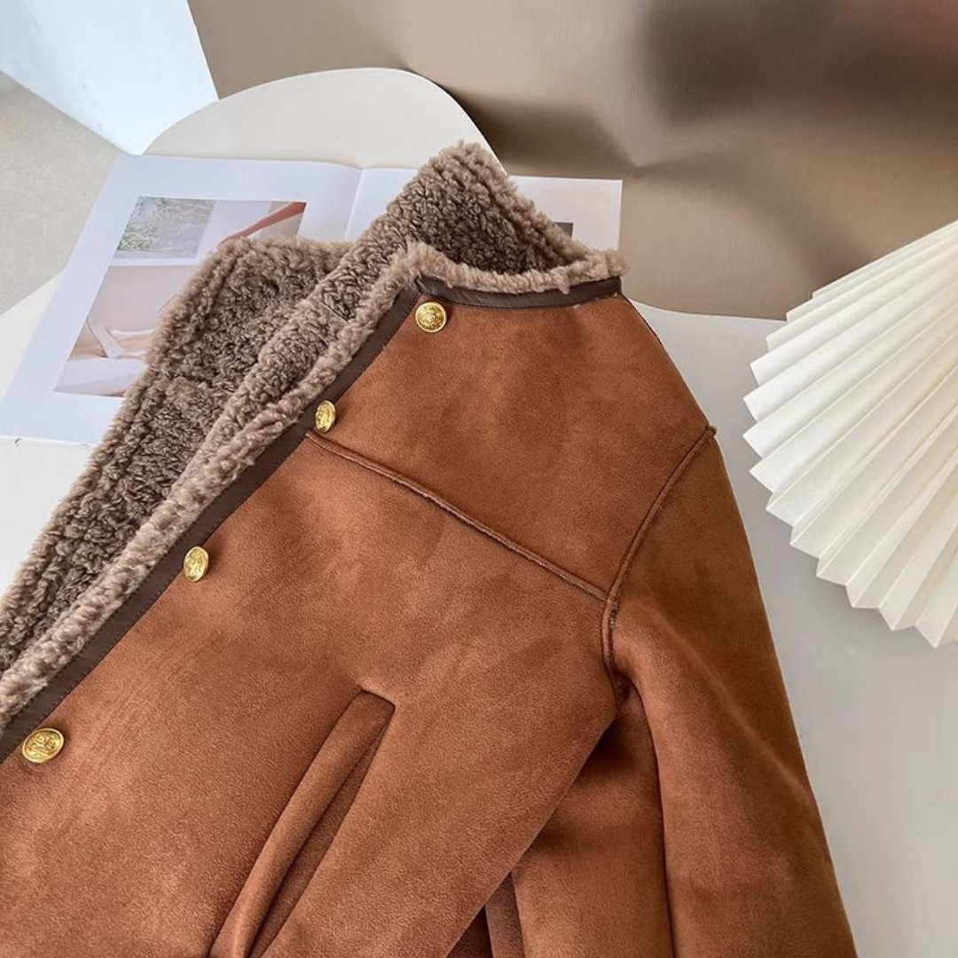 Weronika | Varm Læderjakke