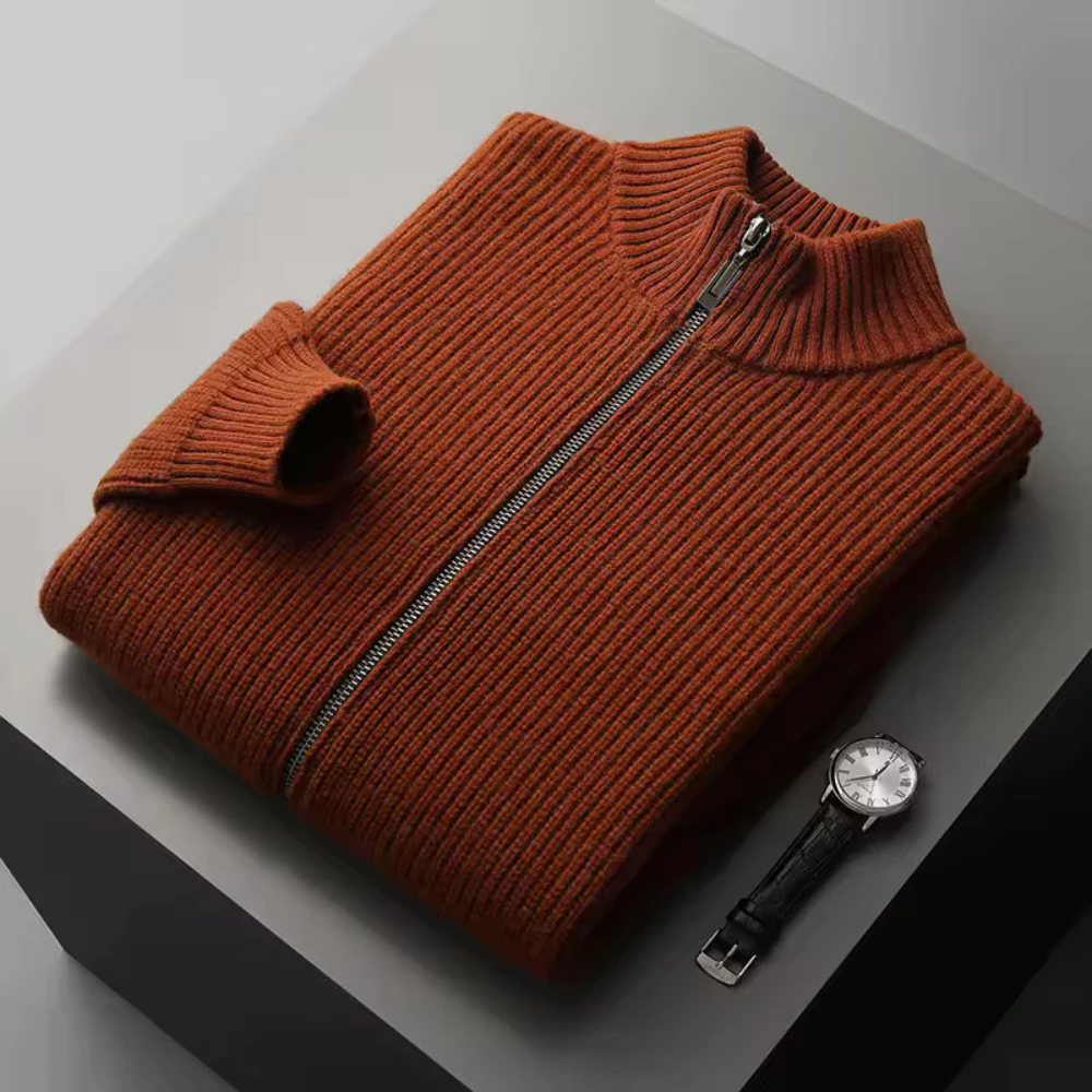Seychellen Cashmere Ribbede Vest