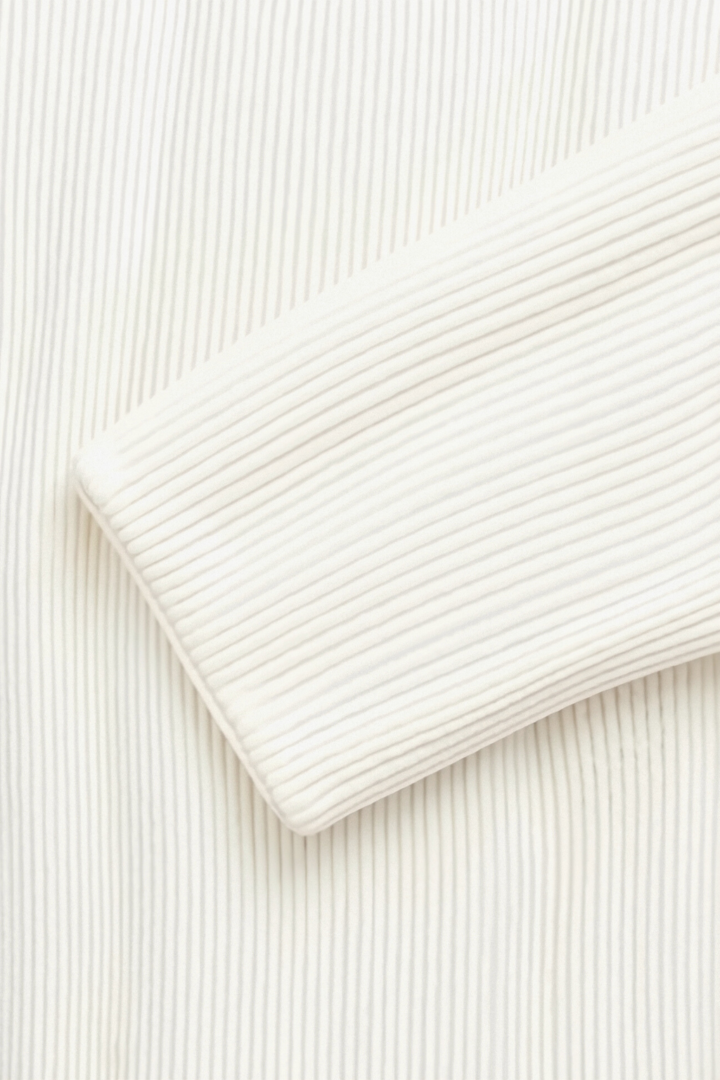 Luksuriøs Solid Strikket Crew Neck Cardigan