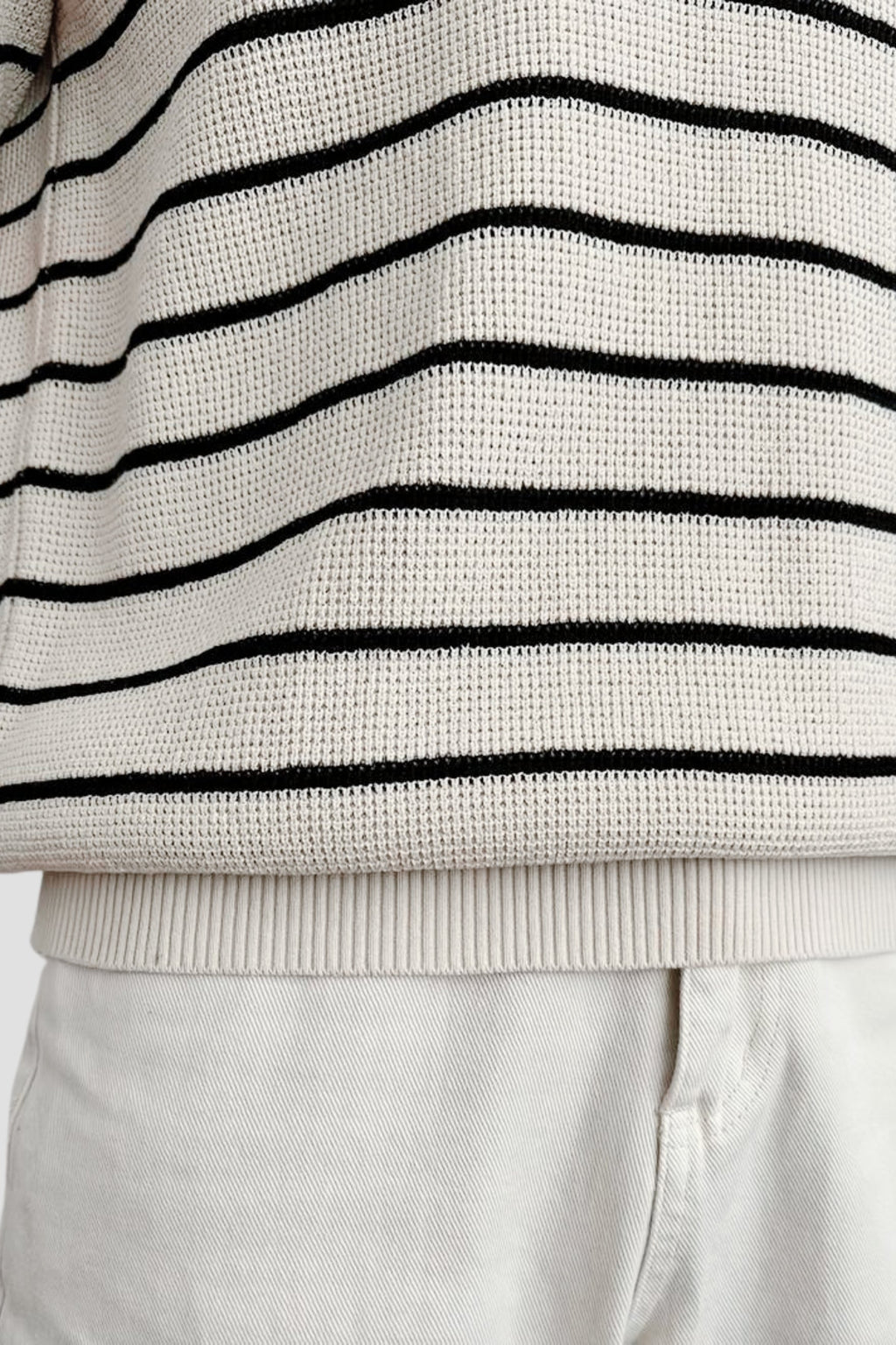 Old Money Casual Kortærmet Strikket Høj Stretch Polo T-Shirt