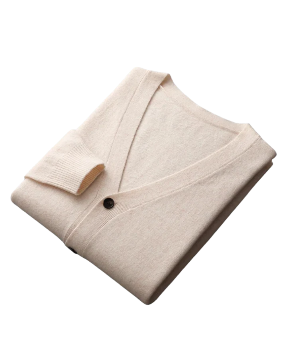 Strikket vest fra Faunus Merino Uld