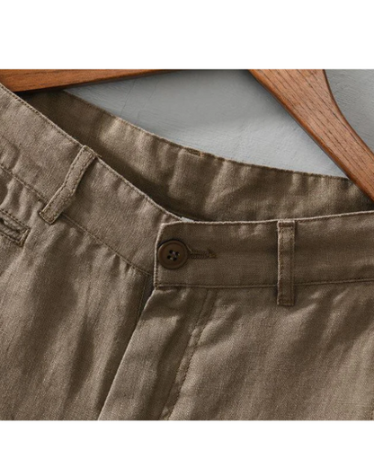 Lisbo Linned Korte Bukser