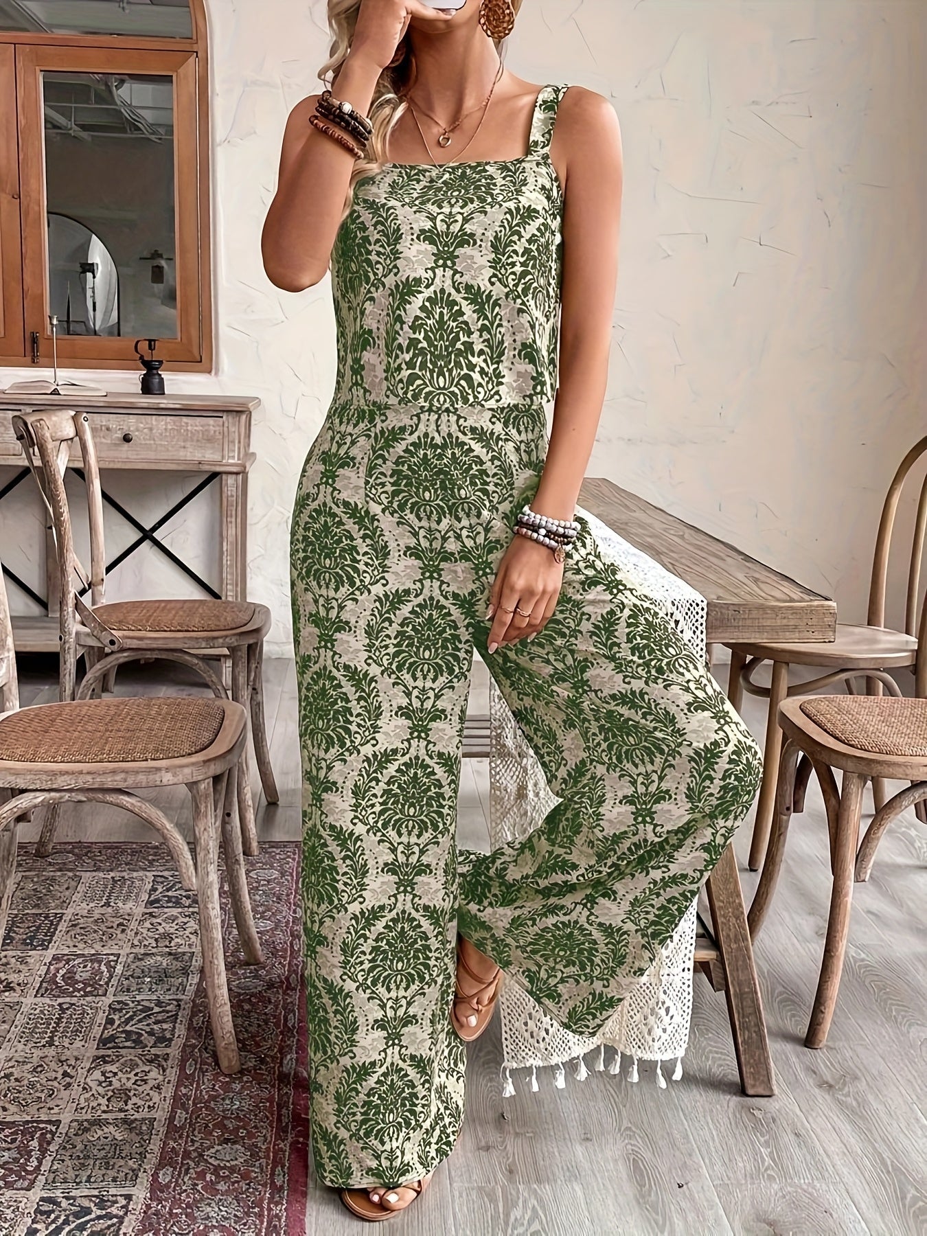 Sophie | Chic Tanktop med Løs Bukser