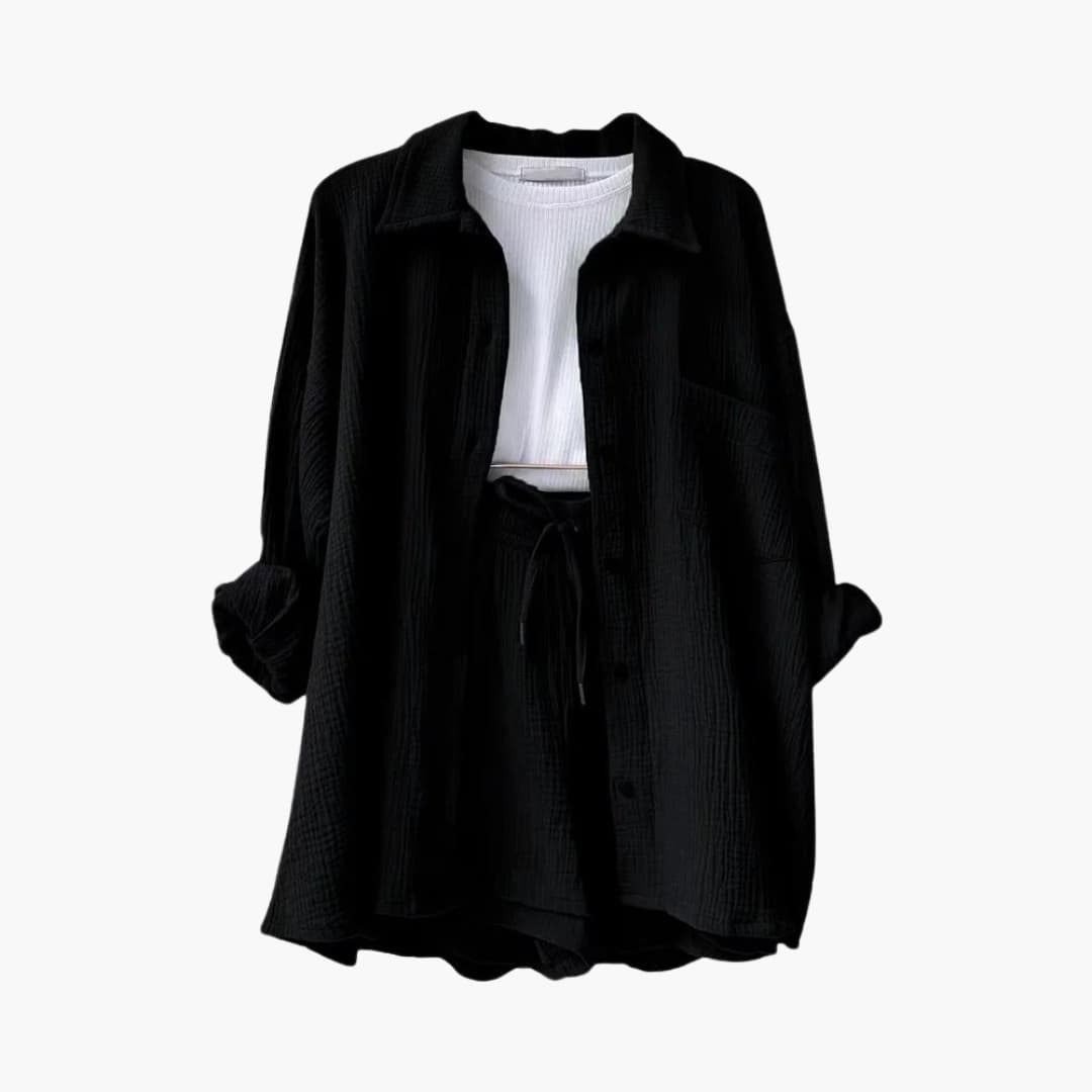 Aurélie | Chic og casual to-delt sæt