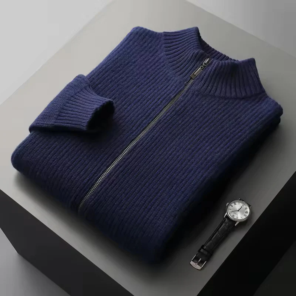 Seychellen Cashmere Ribbede Vest