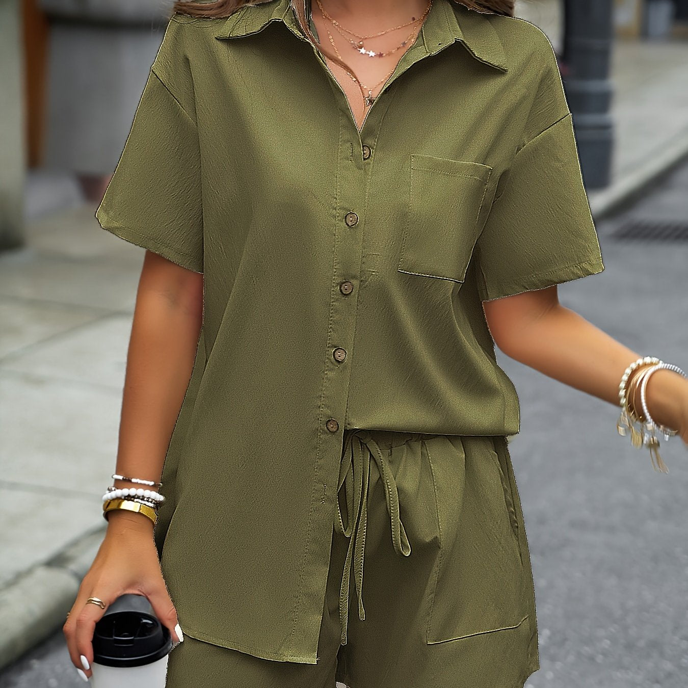 Evelyn | Chic Tweed To-Deles Sæt