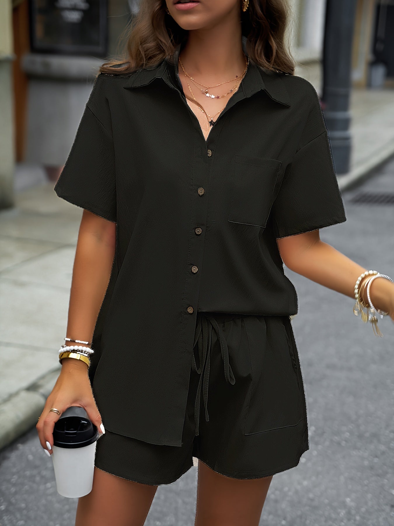 Evelyn | Chic Tweed To-Deles Sæt