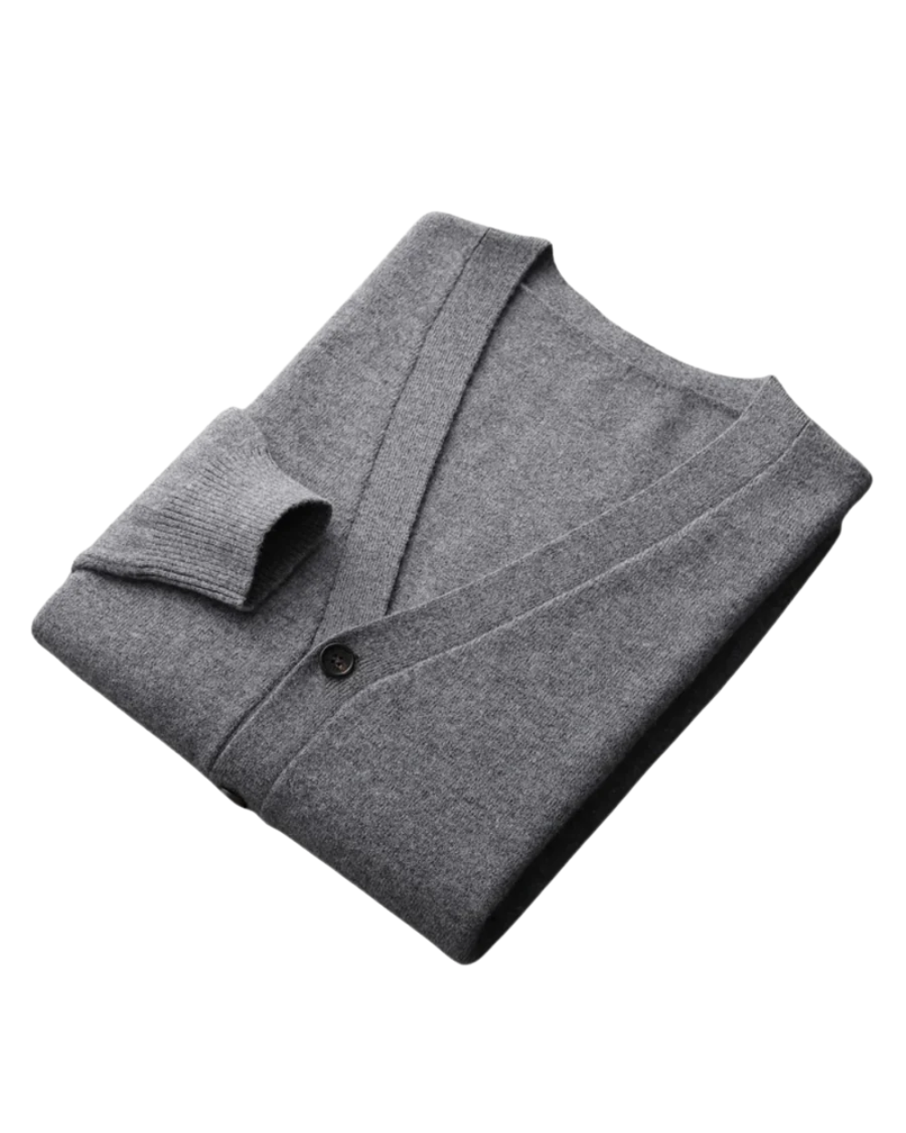 Strikket vest fra Faunus Merino Uld