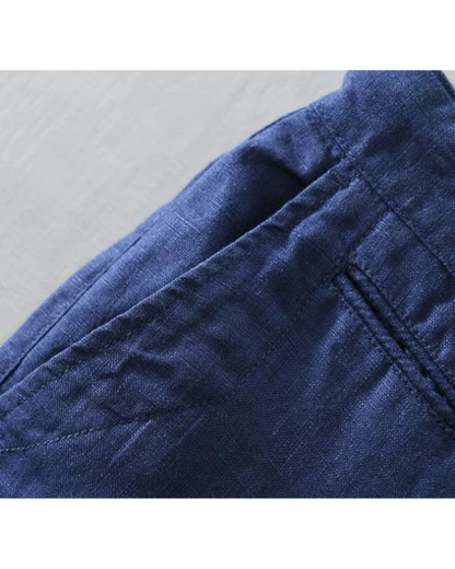 Lisbo Linned Korte Bukser