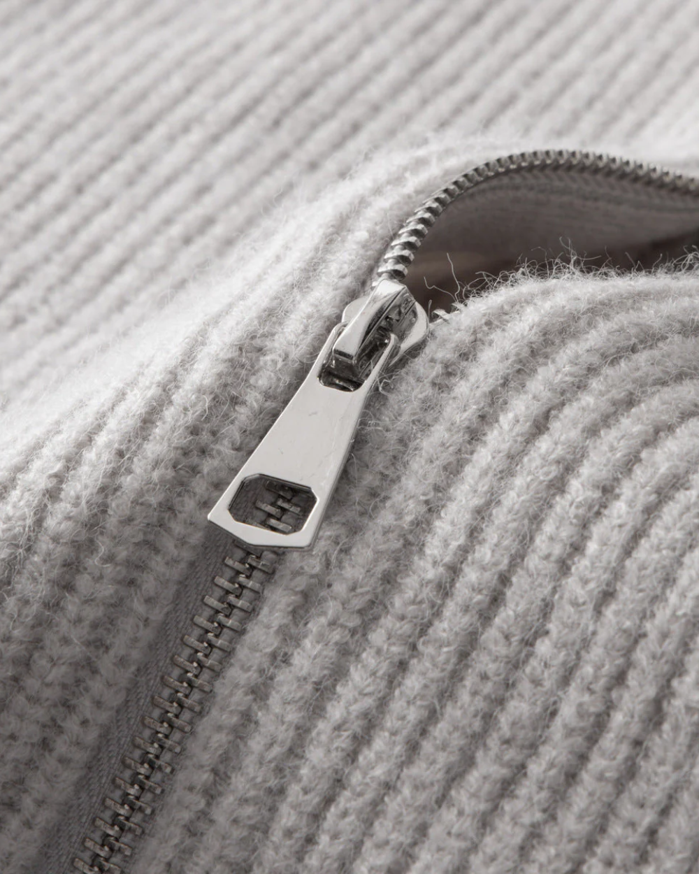 Four Seasons Merino Uld Vest med lynlås