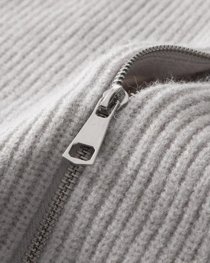 Four Seasons Merino Uld Vest med lynlås