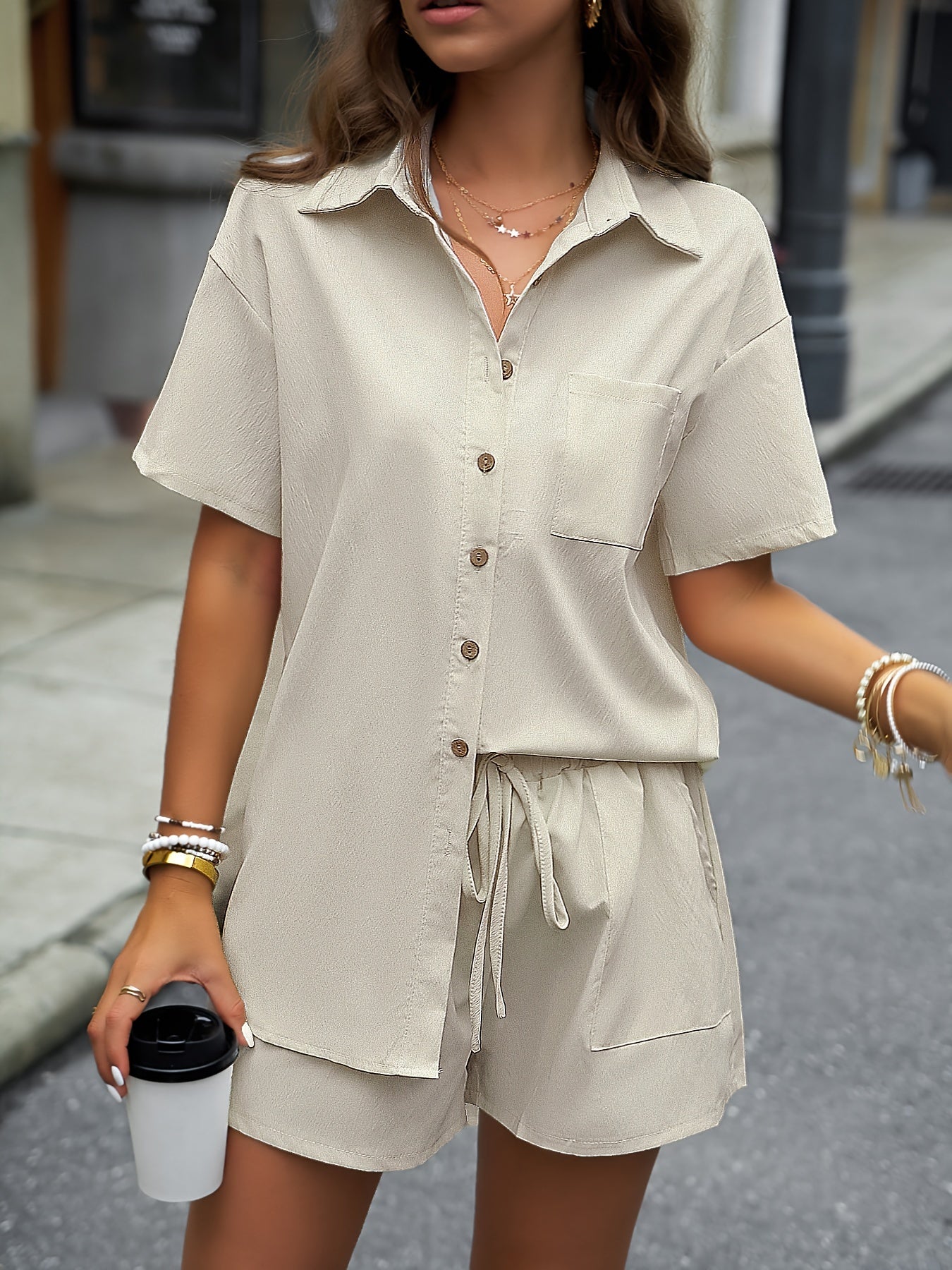 Evelyn | Chic Tweed To-Deles Sæt