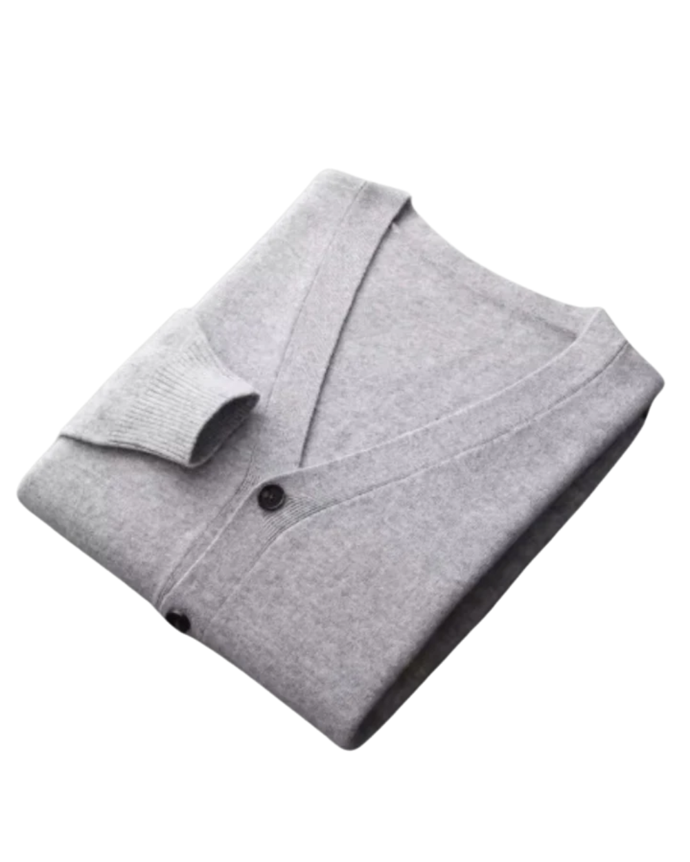 Strikket vest fra Faunus Merino Uld