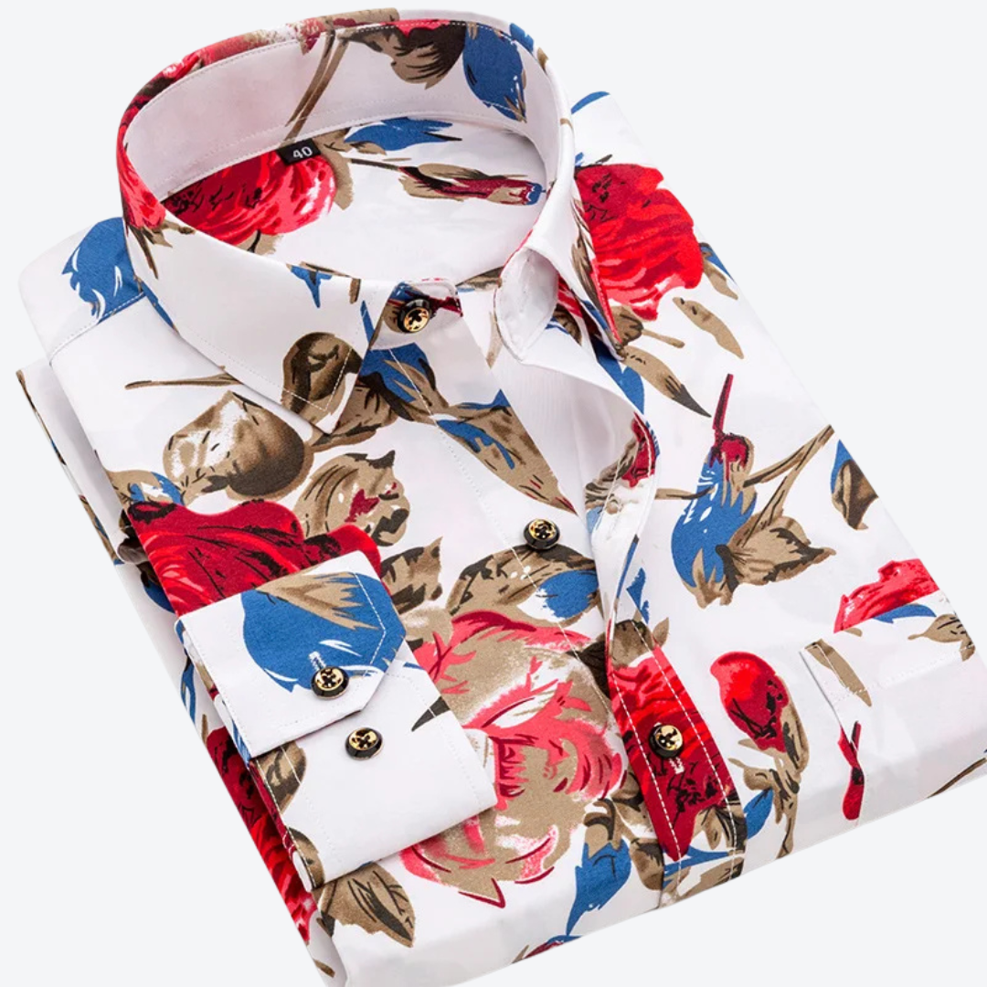 Finnick™ Nautisk Print Skjorte
