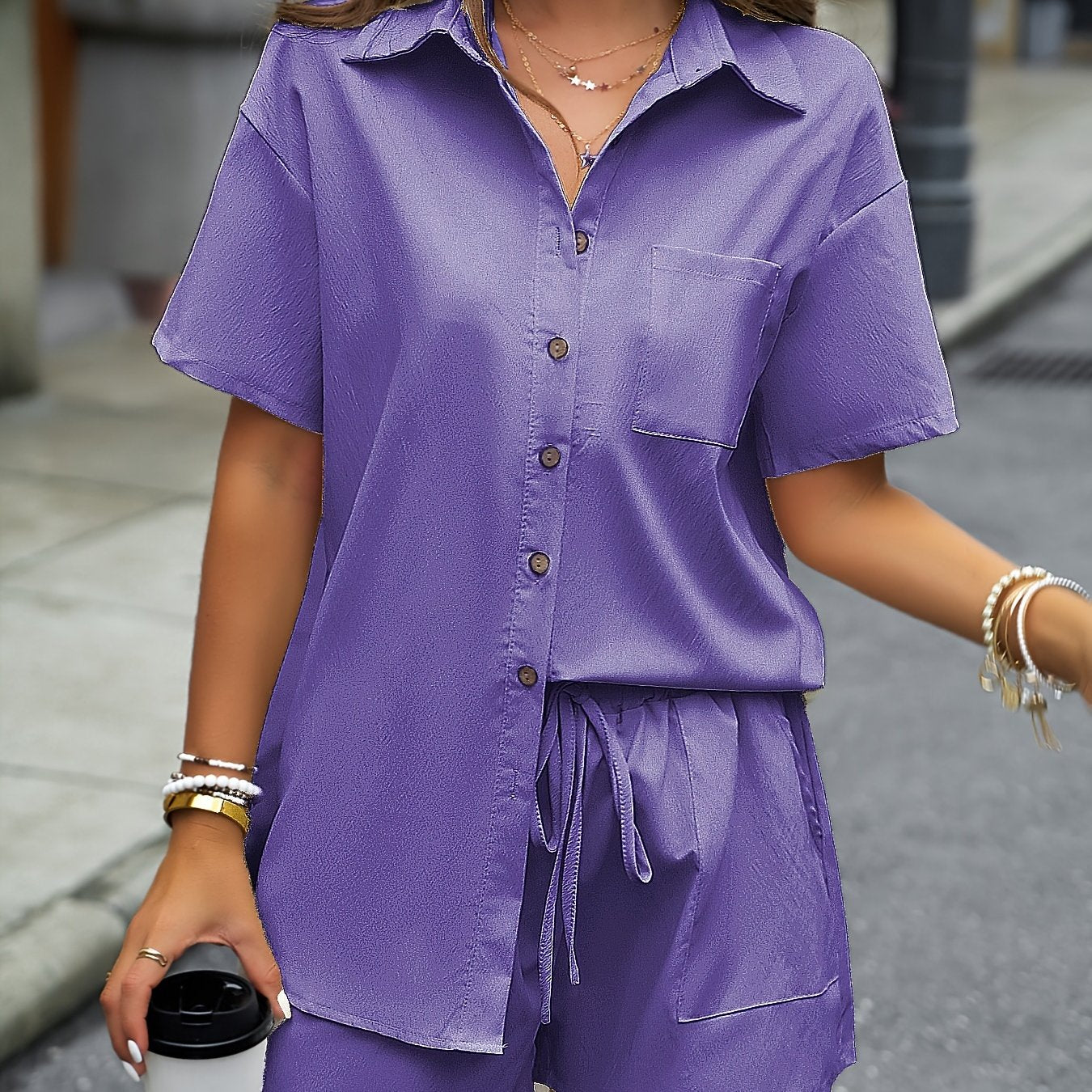 Evelyn | Chic Tweed To-Deles Sæt