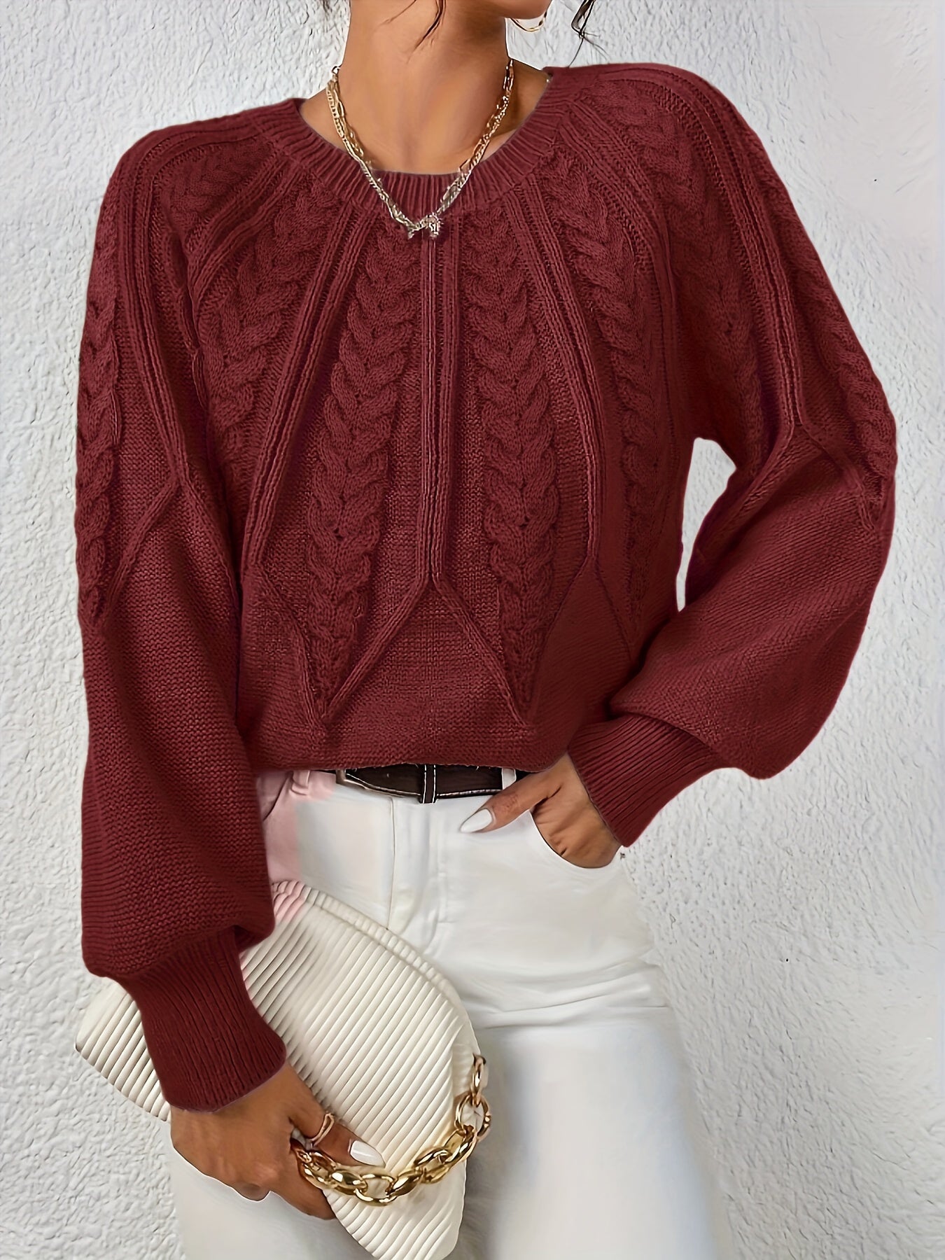 Lenie | Klassisk Dame Sweater