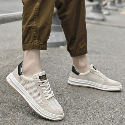 Elegante sneakers i mesh