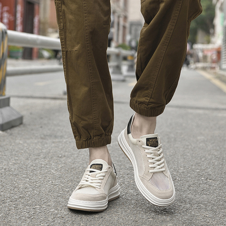 Elegante sneakers i mesh