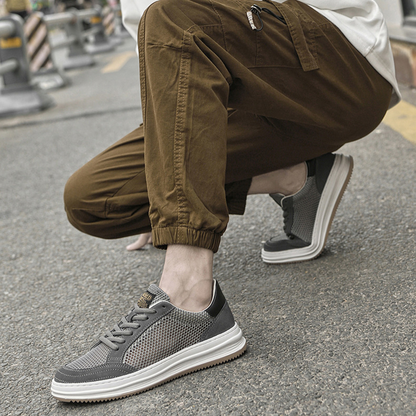 Elegante sneakers i mesh