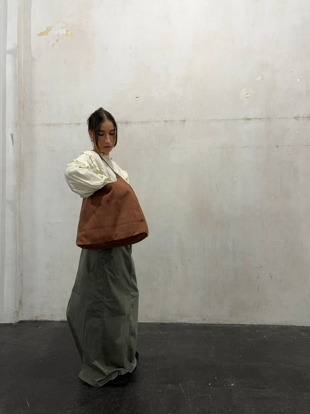 Roos | Suede Skuldertaske