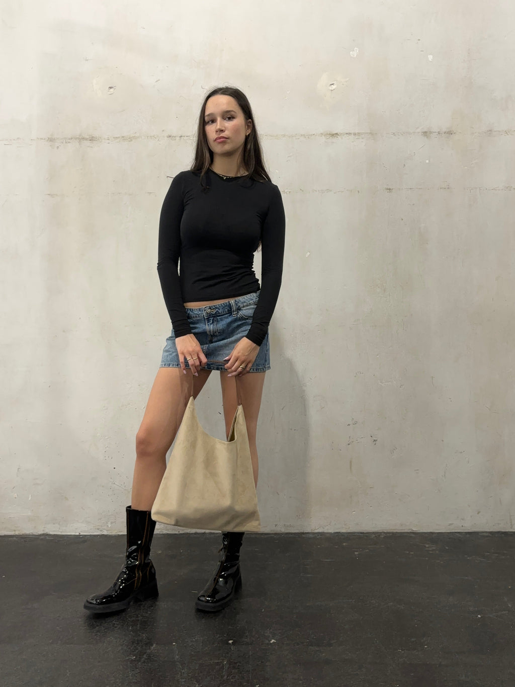 Roos | Suede Skuldertaske