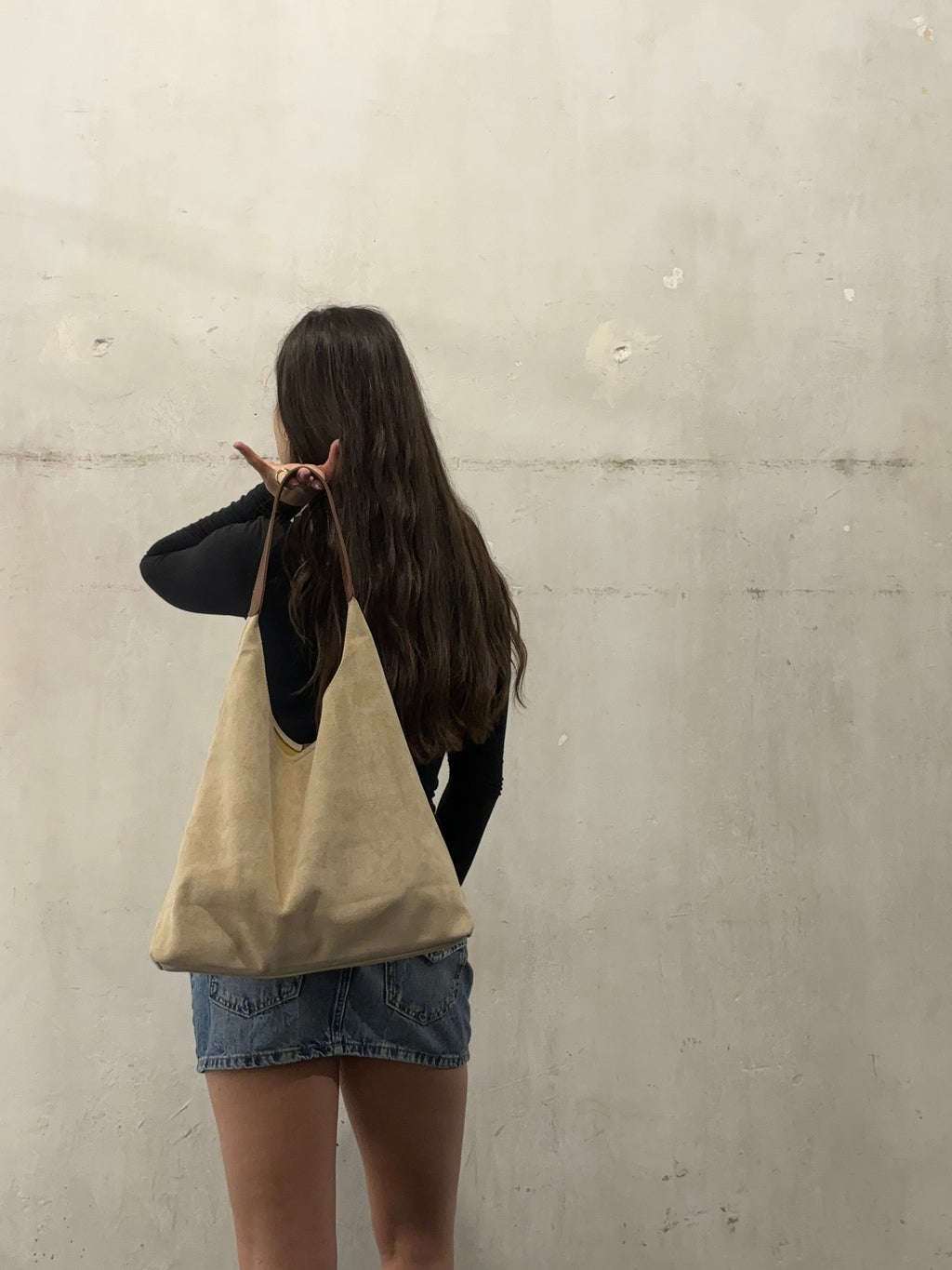 Roos | Suede Skuldertaske
