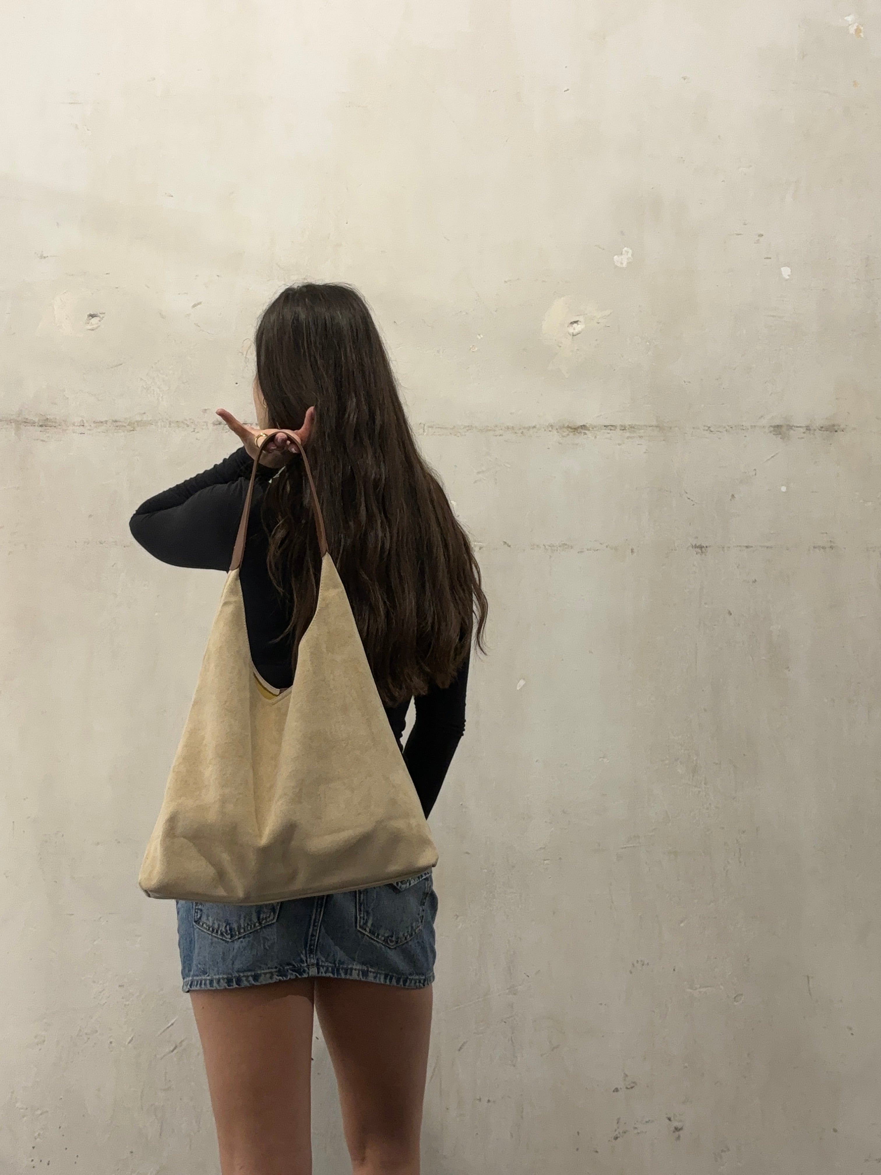 Roos | Suede Skuldertaske