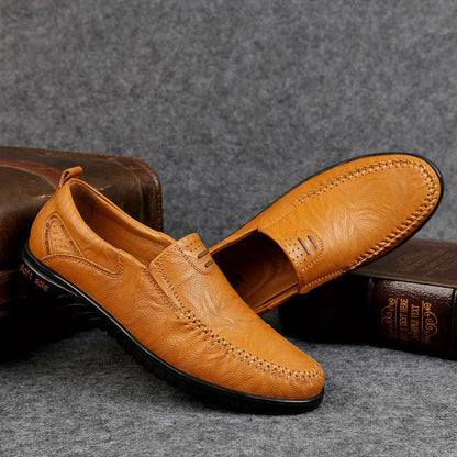 Elegante læder Loafers