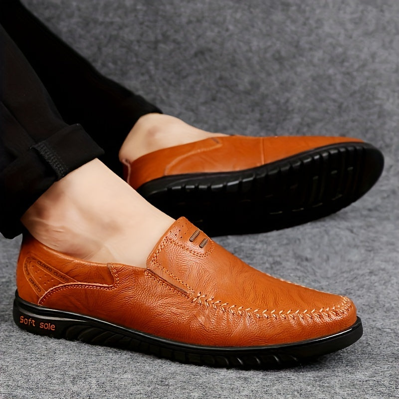 Elegante læder Loafers