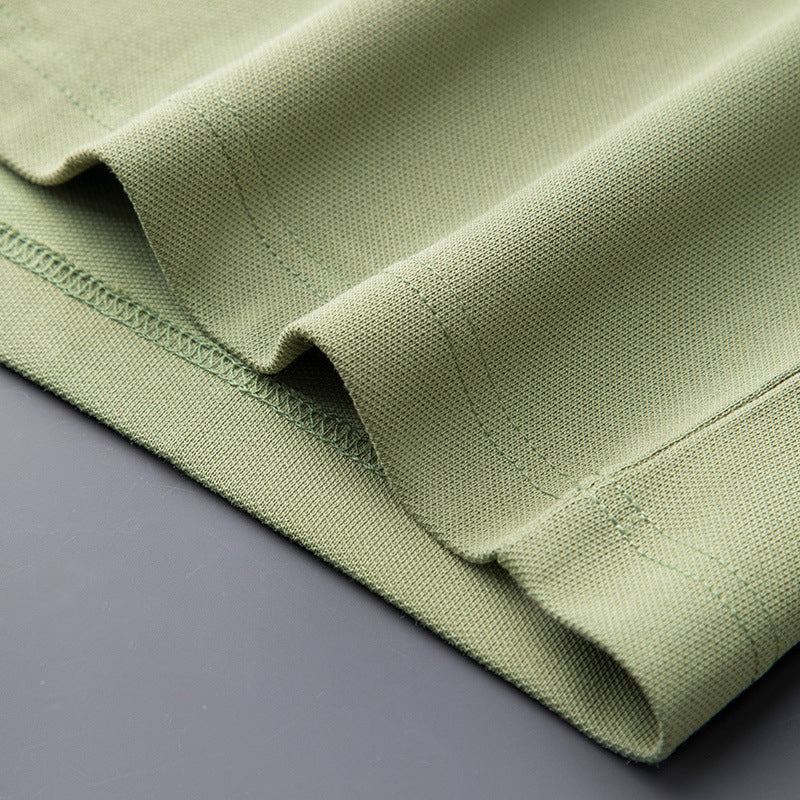 Elegant bomulds poloshirt