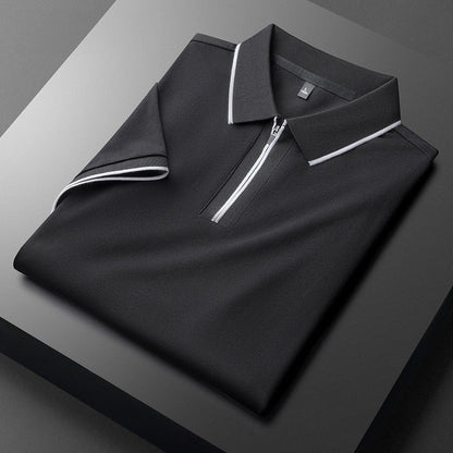 Elegant bomulds poloshirt