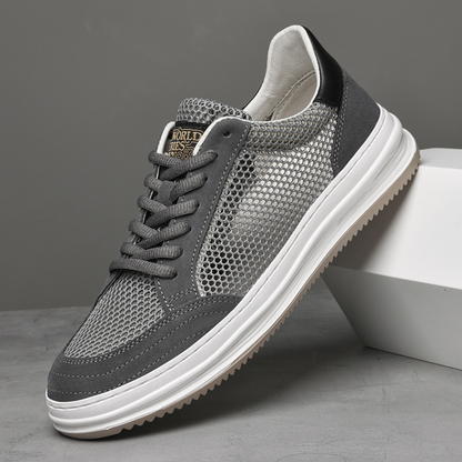 Elegante sneakers i mesh