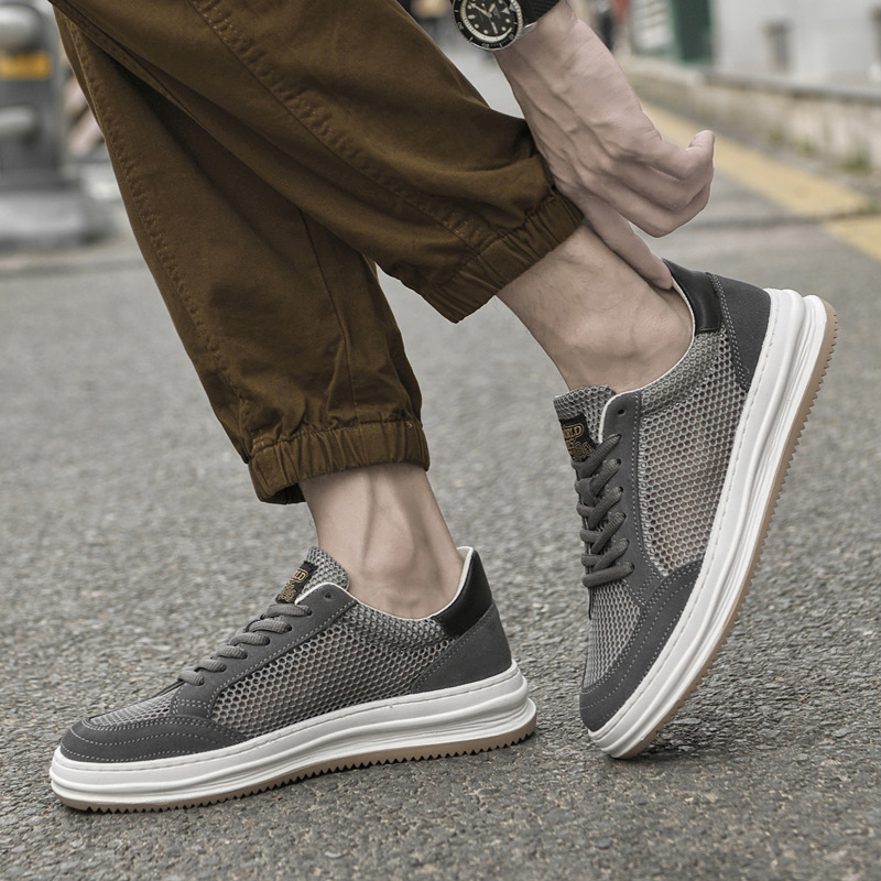 Elegante sneakers i mesh