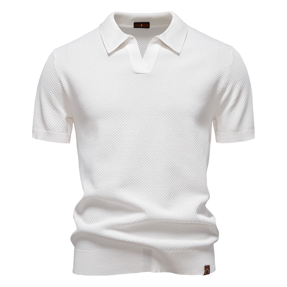Mason – Teksturret Polo Shirt