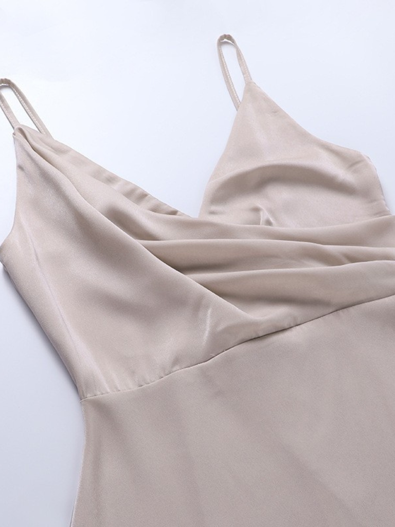 Solene | Elegant Satin Kjole