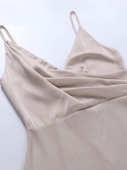 Solene | Elegant Satin Kjole
