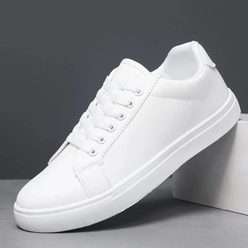 Elegante Læder Sneakers