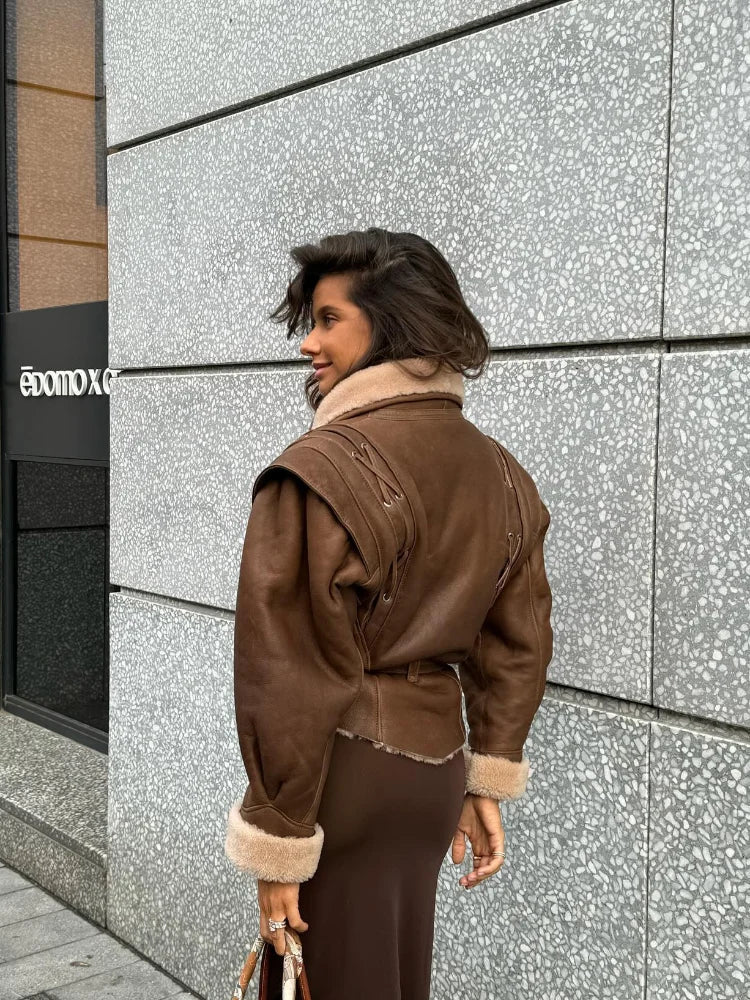 Paloma | Elegant Læderjakke