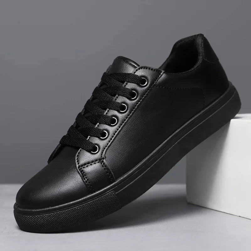 Elegante Læder Sneakers