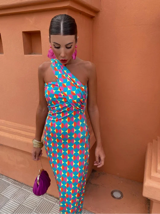 Irmgardi | Elegant Midi Kjole