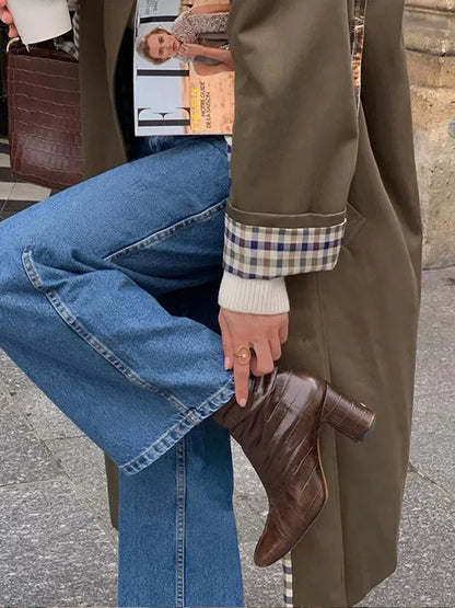 Isabella | Elegant og Stilfuld Trenchcoat