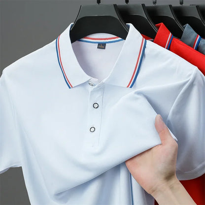 Casual sommer poloshirt