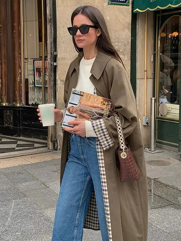 Isabella | Elegant og Stilfuld Trenchcoat